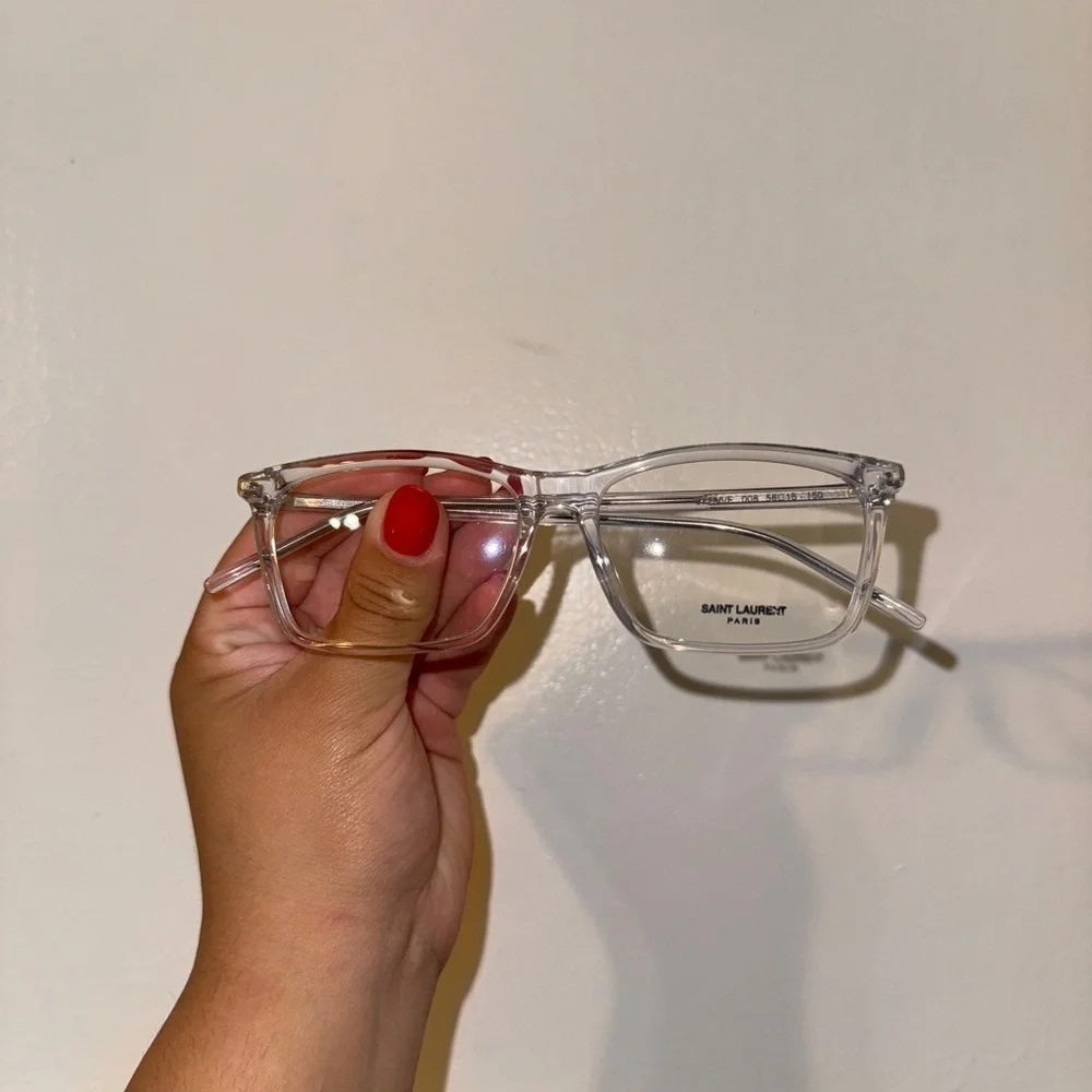 YSL Saint Laurent Clear Glasses